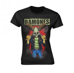 RAMONES - GABBA GABBA HEY PINHEAD (T-Shirt, Girlie)