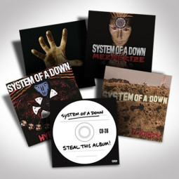 SYSTEM OF A DOWN - ALBUM COLLECTION - 5CD