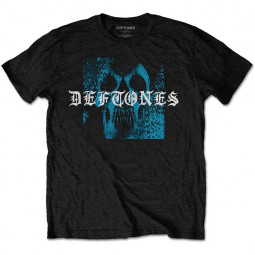 DEFTONES - STATIC SKULL (BACK PRINT) - TRIKO