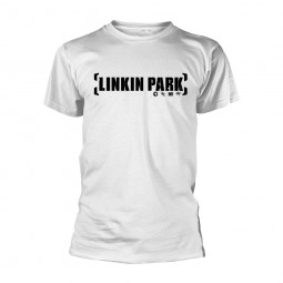 LINKIN PARK - BRACKET LOGO (WHITE)