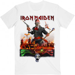 Iron Maiden Unisex T-Shirt: Legacy of the Beast Live In Mexico City