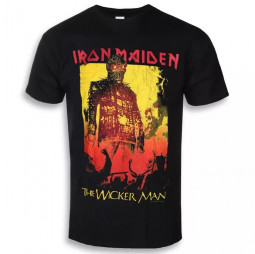 Iron Maiden Unisex T-Shirt: The Wicker Man Fire