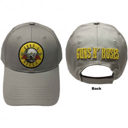Guns N' Roses - Unisex Baseball Cap: Circle Logo (Grey)