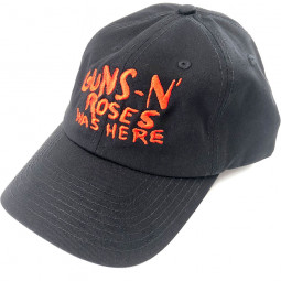 Guns N' Roses - Unisex Baseball Cap: Was Here (Ex-Tour)