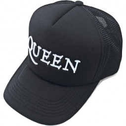 Queen - Unisex Baseball Cap: Logo (Mesh Back)