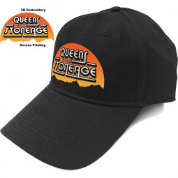 Queens Of The Stone Age - Unisex Baseball Cap: Sunrise Logo