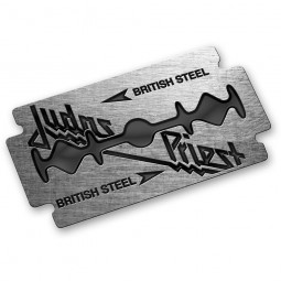 Judas Priest - Pin Badge: British Steel Grey (špendlík)