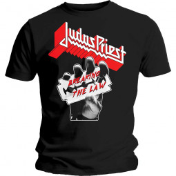 Judas Priest - Unisex T-Shirt: Breaking The Law