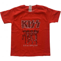 KISS - Kids T-Shirt: Destroyer Sketch