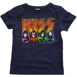 KISS - Kids T-Shirt: Logo, Faces & Icons