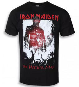 Iron Maiden - Unisex T-Shirt: The Wicker Man Smoke