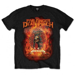 Five Finger Death Punch - Unisex T-Shirt: Burn in Sin