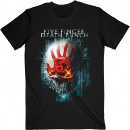 Five Finger Death Punch - Unisex T-Shirt: Interface Skull