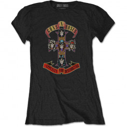 Guns N' Roses - Ladies T-Shirt: Appetite for Destruction (Retail Pack)
