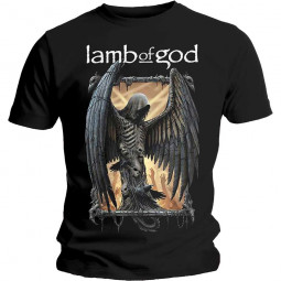 LAMB OF GOD - UNISEX T-SHIRT: WINGED DEATH