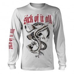 SICK OF IT ALL - EAGLE (WHITE) LS