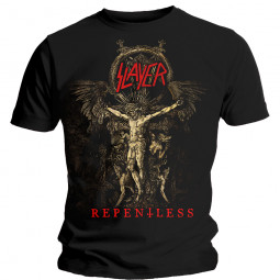 Slayer - Unisex T-Shirt: Cruciform Skeletal