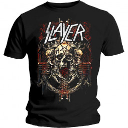 Slayer - Unisex T-Shirt: Demonic Admat
