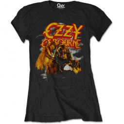 Ozzy Osbourne - Ladies T-Shirt: Vintage Werewolf