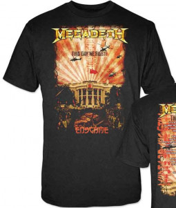 Megadeth - Unisex T-Shirt: China Whitehouse (Back Print)