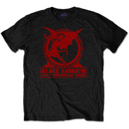 Black Sabbath - Unisex T-Shirt: Europe '75