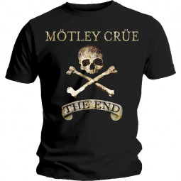 Motley Crue - Unisex T-Shirt: The End