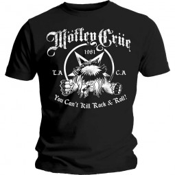 Motley Crue - Unisex T-Shirt: You Can't Kill Rock & Roll