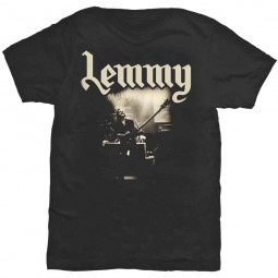 Lemmy - Unisex T-Shirt: Lived to Win (Back Print)