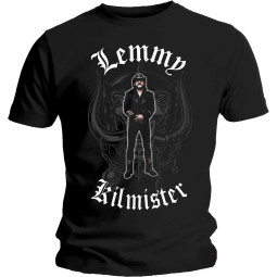 Lemmy - Unisex T-Shirt: Memorial Statue