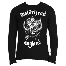 Motorhead - Unisex Long Sleeved T-Shirt: England (Back Print)