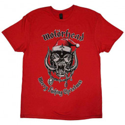 Motorhead - Unisex T-Shirt: Christmas 2017 (Back Print)
