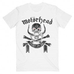Motorhead - Unisex T-Shirt: March or Die (Back Print)