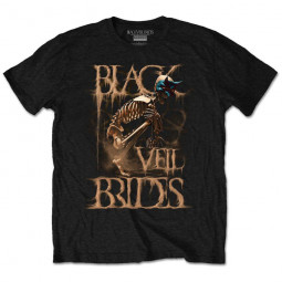 Black Veil Brides - Unisex T-Shirt: Dust Mask (Retail Pack)