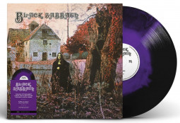 BLACK SABBATH - BLACK SABBATH (PURPLE AND BLACK SPLATTER VINYL) - LP