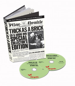 JETHRO TULL - THICK AS A BRICK (50TH ANNIVERSARY EDITION) - 2CD