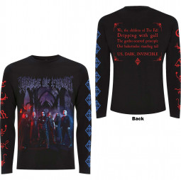 Cradle Of Filth Unisex Long Sleeve T-Shirt: Existence Band Tour- TRIKO