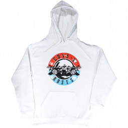 Guns N' Roses - Unisex Pullover Hoodie: Motorcross Logo