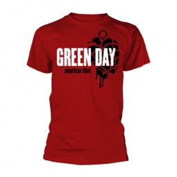 GREEN DAY - AMERICAN IDIOT HEART GRENADE (RED)