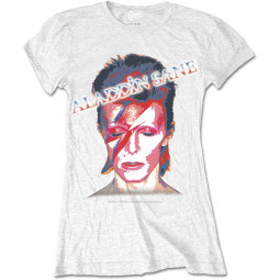 David Bowie - Ladies T-Shirt: Aladdin Sane - TRIKO