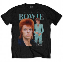 David Bowie - Unisex T-Shirt: Life on Mars Homage