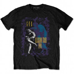 Guns N' Roses - Unisex T-Shirt: Illusion Tour '91 - TRIKO