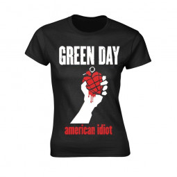 GREEN DAY - AMERICAN IDIOT HEART (BLACK)