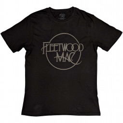 Fleetwood Mac - Unisex T-Shirt: Classic Logo (Hi-Build) - TRIKO