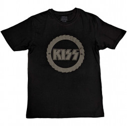 KISS - Unisex T-Shirt: Buzzsaw Logo (Hi-Build) - TRIKO