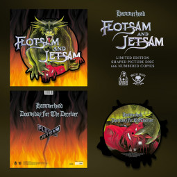 FLOTSAM AND JETSAM - HAMMERHEAD (SHAPED PICTURE DISC) - LP