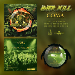 OVERKILL - COMA (SHAPED PICTURE DISC) - LP