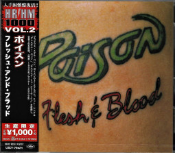 POISON - FLESH & BLOOD (JAPAN) - CD