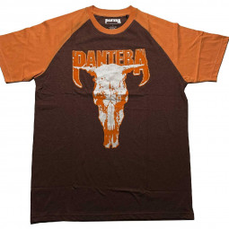 Pantera - Unisex Raglan T-Shirt: Skull