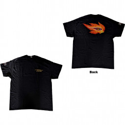 Tool - Unisex T-Shirt: Flaming Eye Tour 2022 (Back Print) (Ex-Tour) - TRIKO