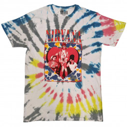 Nirvana Unisex T-Shirt: Heart (Wash Collection) - TRIKO